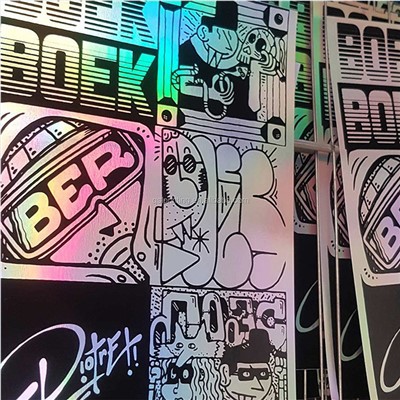 Cetak Stiker Kulit Telur Holografik